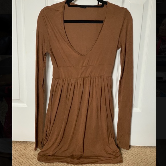 Sisley Dresses & Skirts - 🐻Sisley comfy brown dress🐻